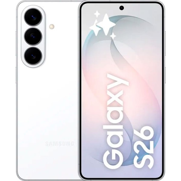 Samsung galaxy s26 white / 12gb+256gb / 6.3" dynamic amoled 120hz fhd+