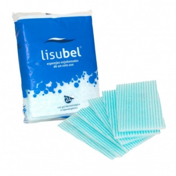 Esponjas Jabonosas Lisubel 24 unidades